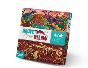 Above   Below 48-Piece Puzzle - Dinosaur World