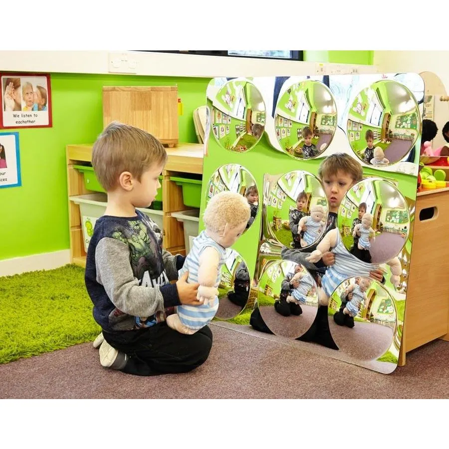 Acrylic Mirror Panel Set Of 4 72416 (Direct Shipping)