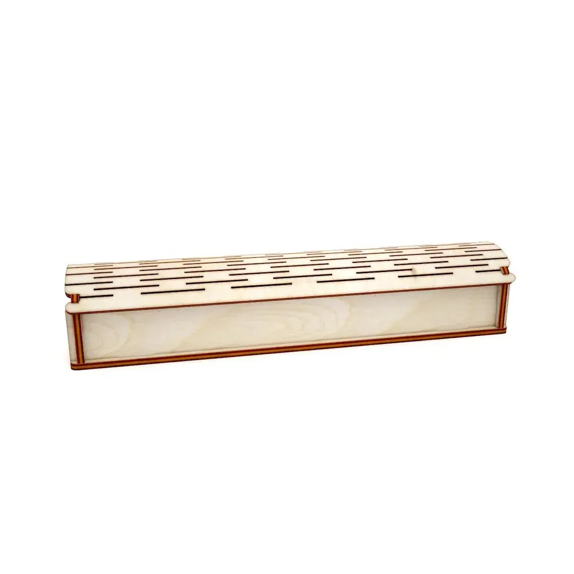 AmericanElm Decorative Wooden Pen Case For Brithday Gift