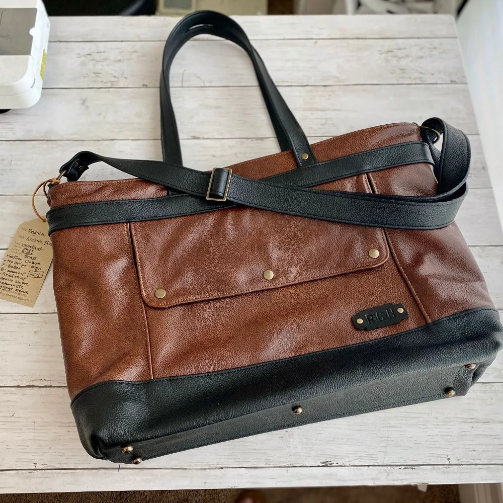 Archive Plus in Chestnut, Onyx