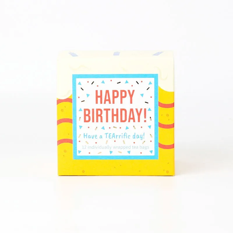 Birthday Cake Gift Cube