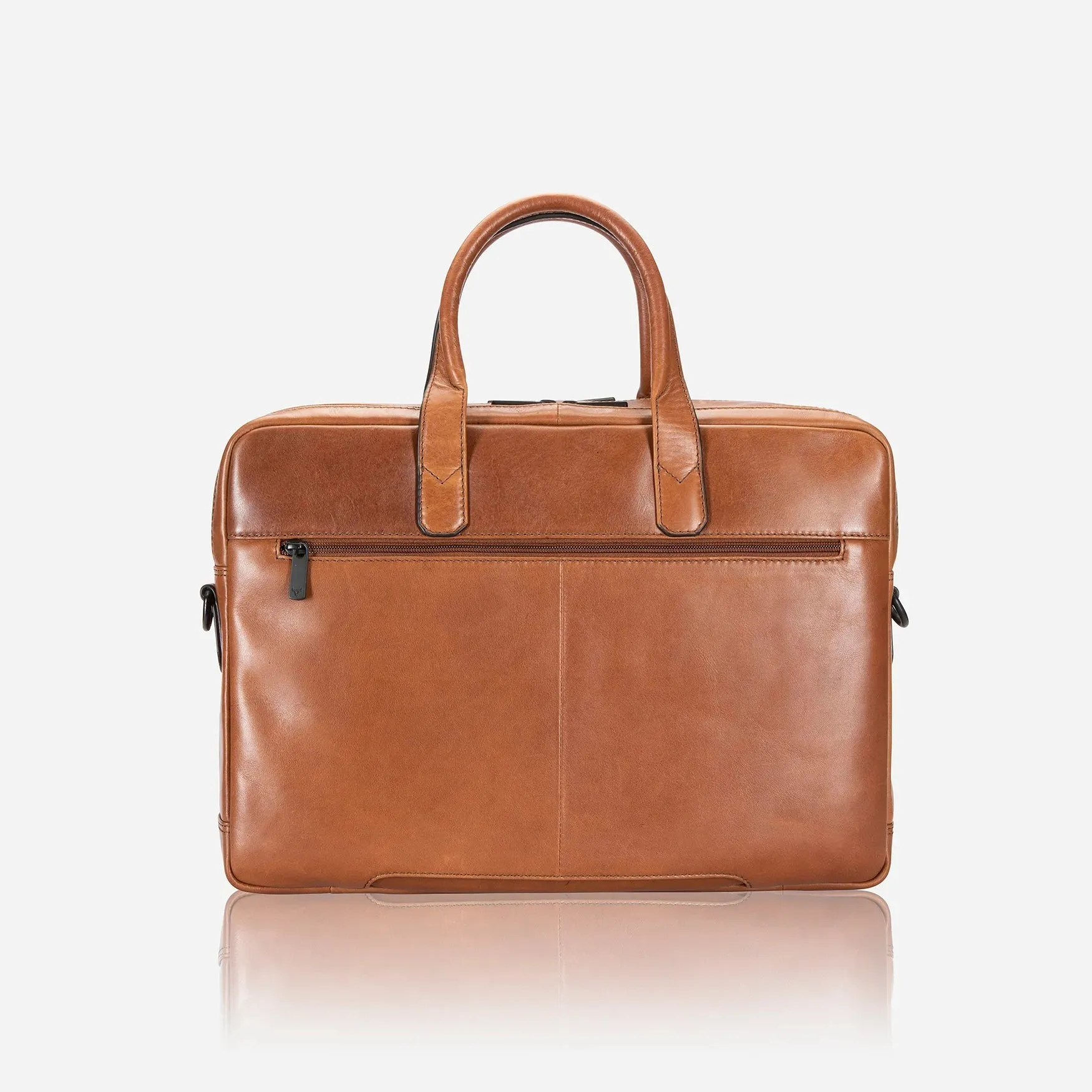 Brando Winchester Double Zip 15" Laptop Bag | Brown