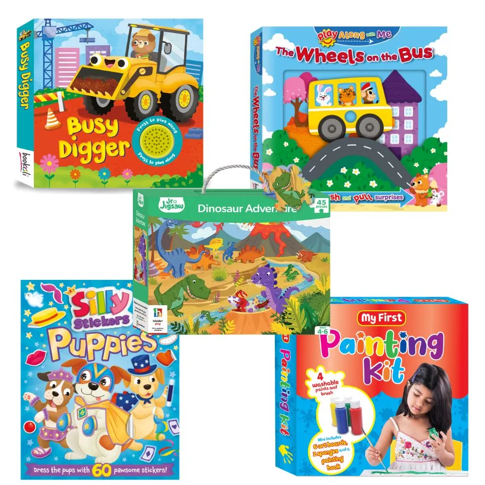 Busy Builders & Puppy Pals Toddler's Bundle
