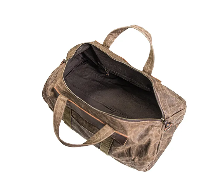 Canvas Mens Cool Weekender Bag Travel Bag Duffle Bags Overnight Bag Holdall Bag for men