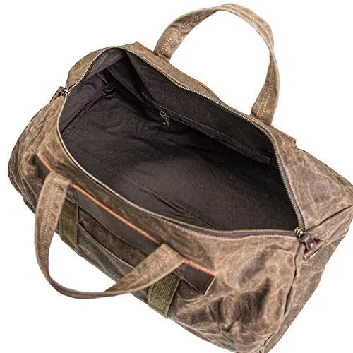 Canvas Mens Cool Weekender Bag Travel Bag Duffle Bags Overnight Bag Holdall Bag for men