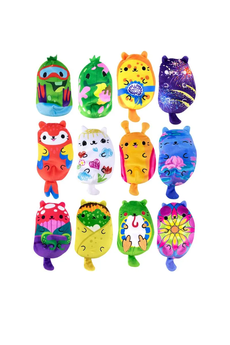 Cats Vs Pickles 4" Plush Blind Bag