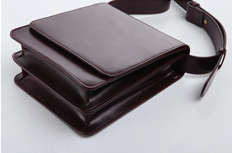 Chic Womens Flap Bag Leather Satchel Bag Crossbody Bags for Women