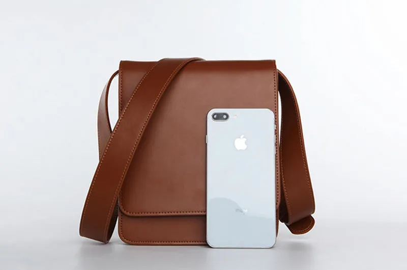 Chic Womens Flap Bag Leather Satchel Bag Crossbody Bags for Women