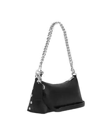 Coach Charlotte Shoulder Bag With Rivets
