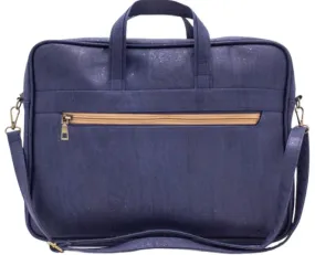 Cork Laptop Bag Navy