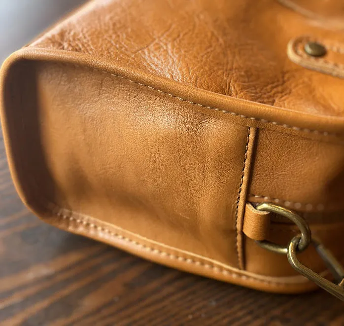 Cute Womens Genuine Leather Shoulder Bag Small Leather Crossbody Bag