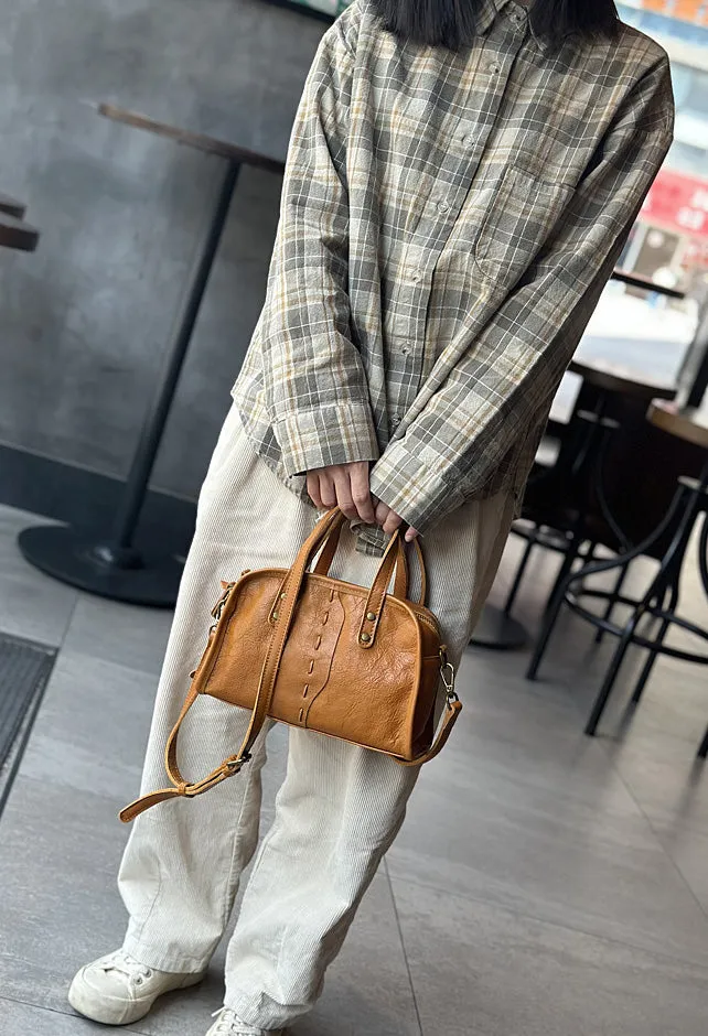Cute Womens Genuine Leather Shoulder Bag Small Leather Crossbody Bag