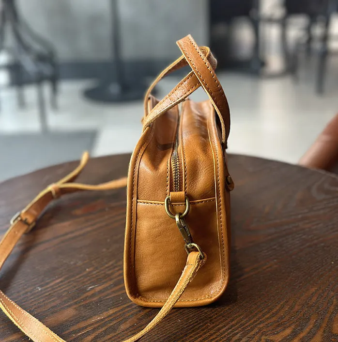 Cute Womens Genuine Leather Shoulder Bag Small Leather Crossbody Bag