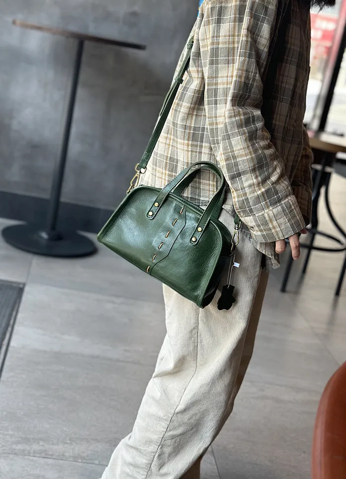 Cute Womens Genuine Leather Shoulder Bag Small Leather Crossbody Bag