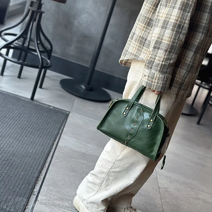 Cute Womens Genuine Leather Shoulder Bag Small Leather Crossbody Bag