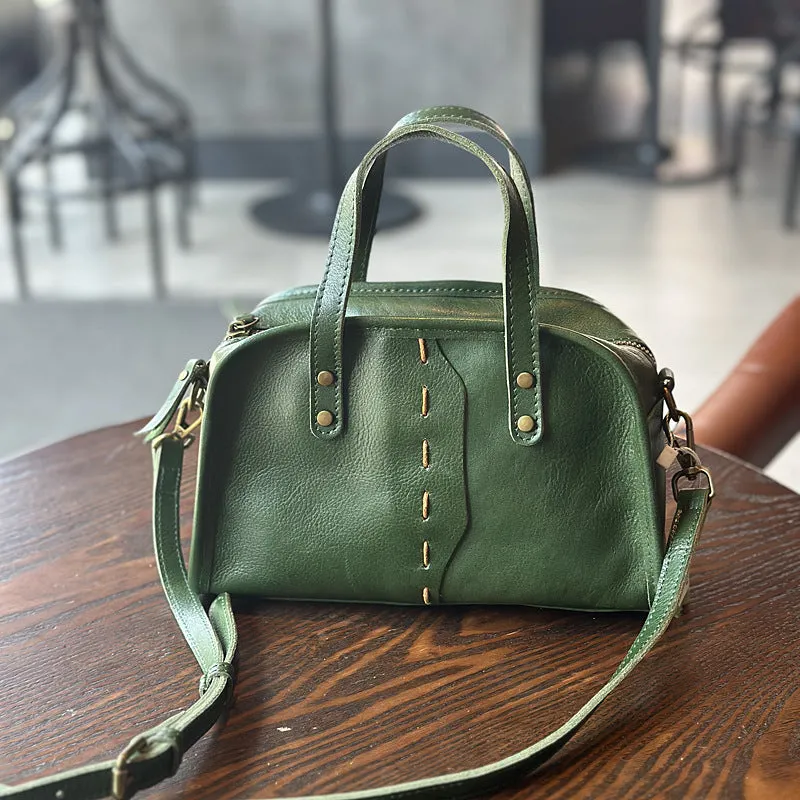 Cute Womens Genuine Leather Shoulder Bag Small Leather Crossbody Bag