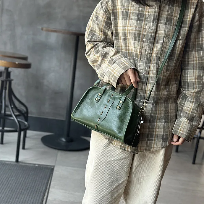 Cute Womens Genuine Leather Shoulder Bag Small Leather Crossbody Bag