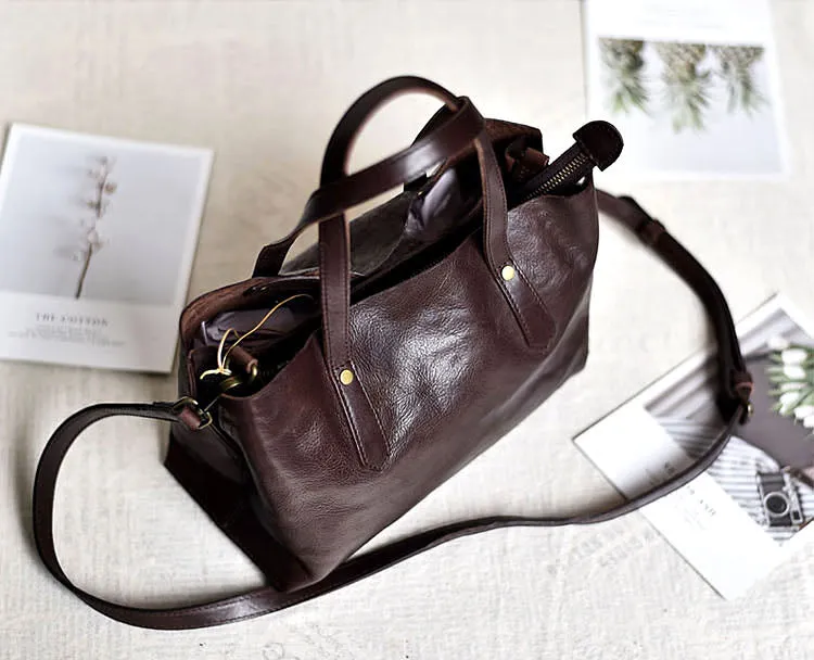 Cute Womens Leather Crossbody Tote Small Handbags For Women