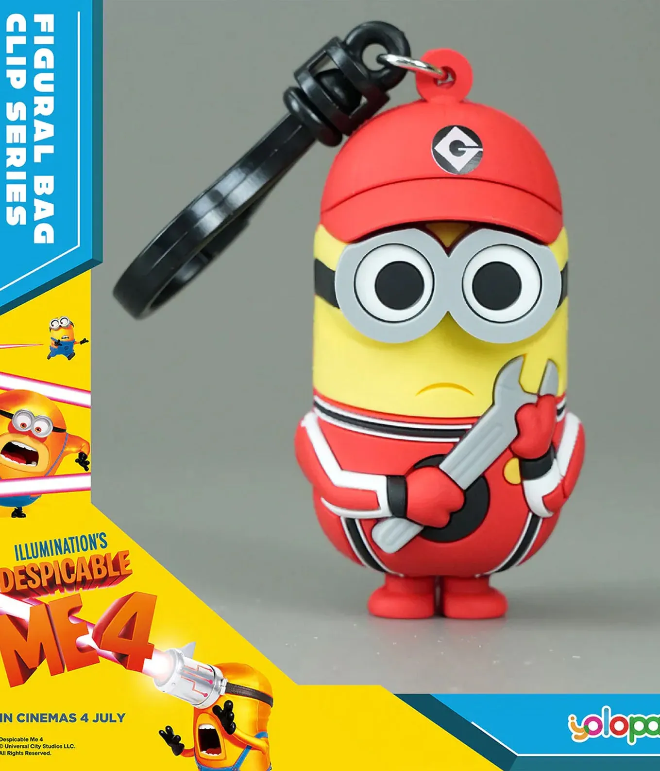 Despicable Me 4 - 3D Foam Bag Clip