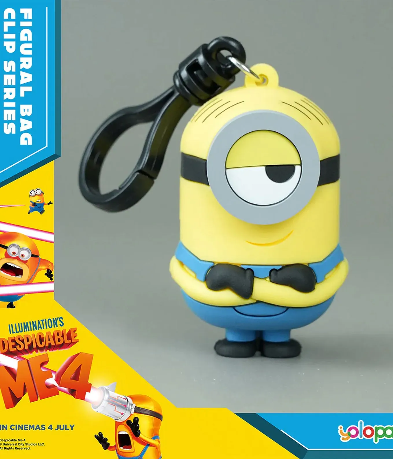Despicable Me 4 - 3D Foam Bag Clip