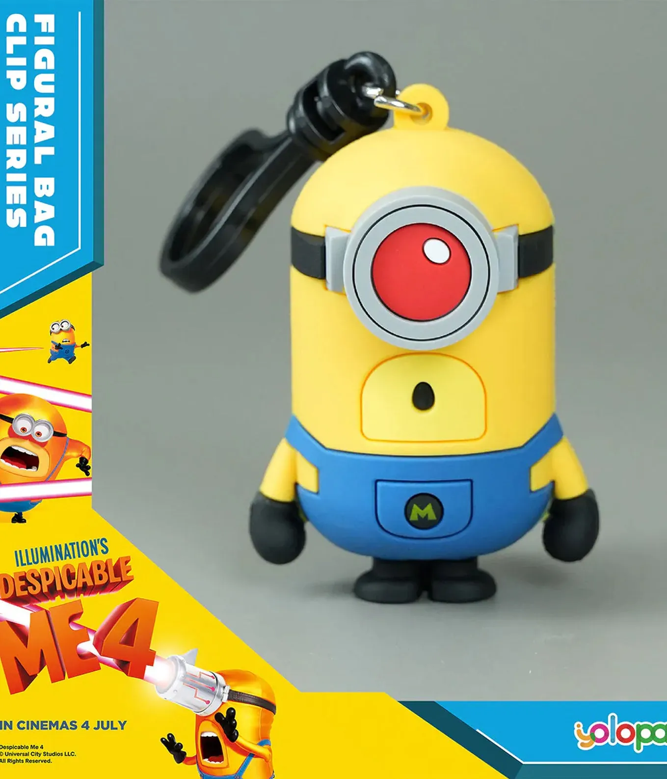 Despicable Me 4 - 3D Foam Bag Clip