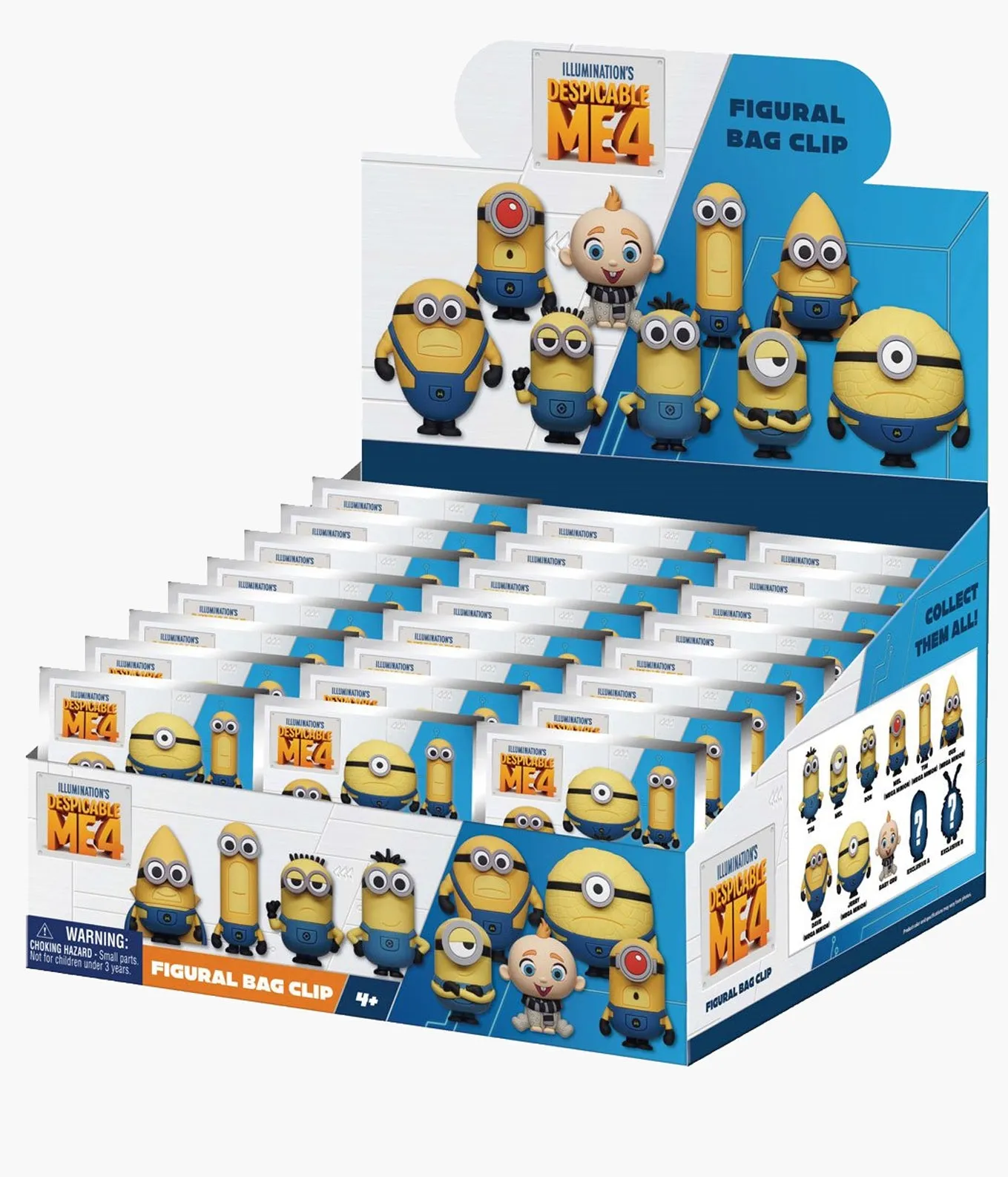 Despicable Me 4 - 3D Foam Bag Clip