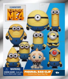 Despicable Me 4 - 3D Foam Bag Clip
