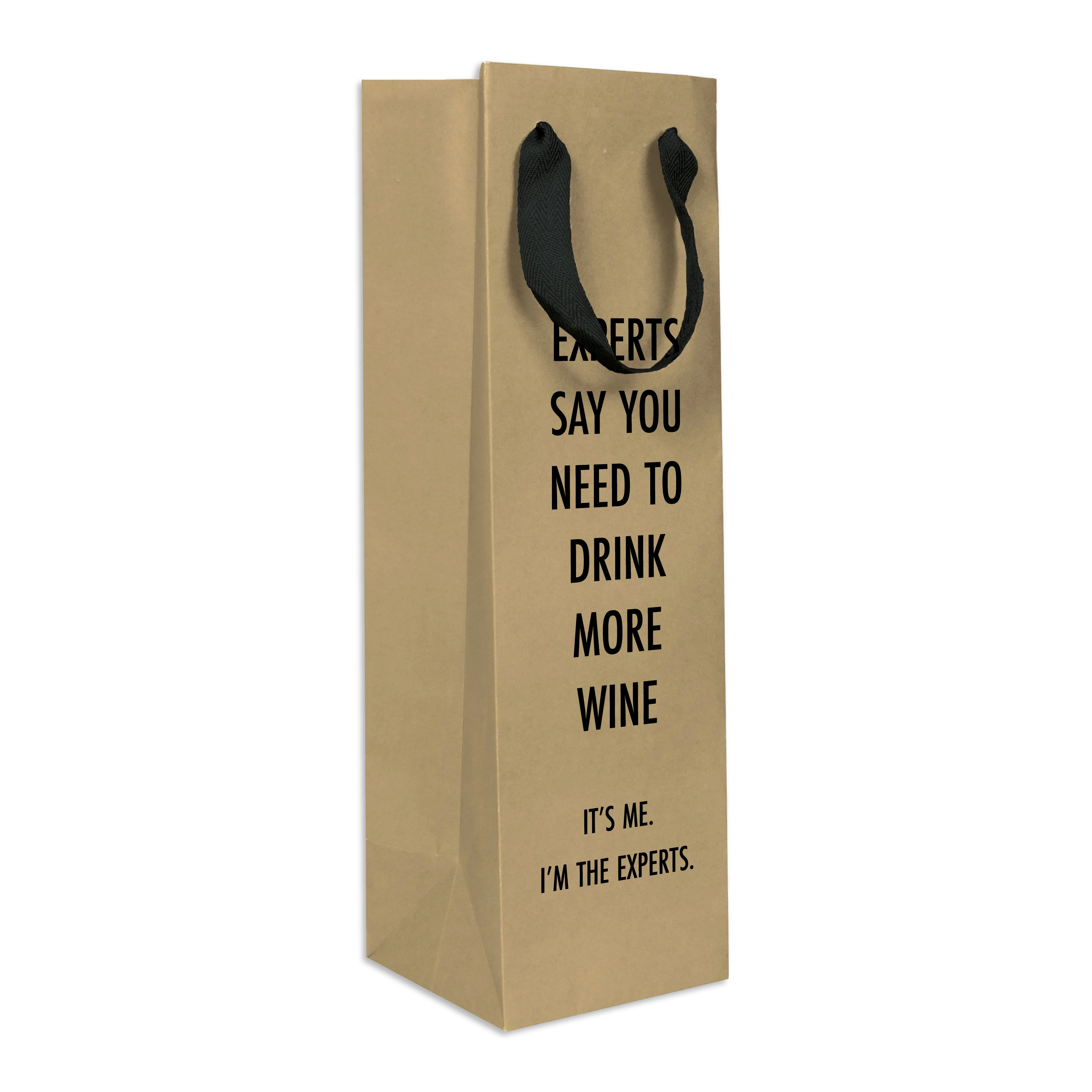 Drink More Wine Wine Bag