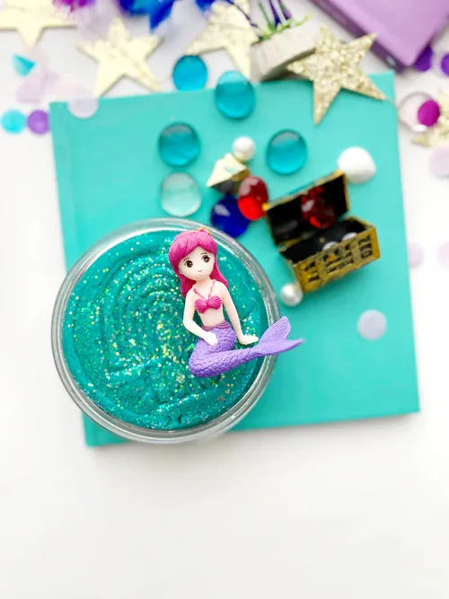 Earth Grown KidDough: Bagged Sensory Kit Mermaid
