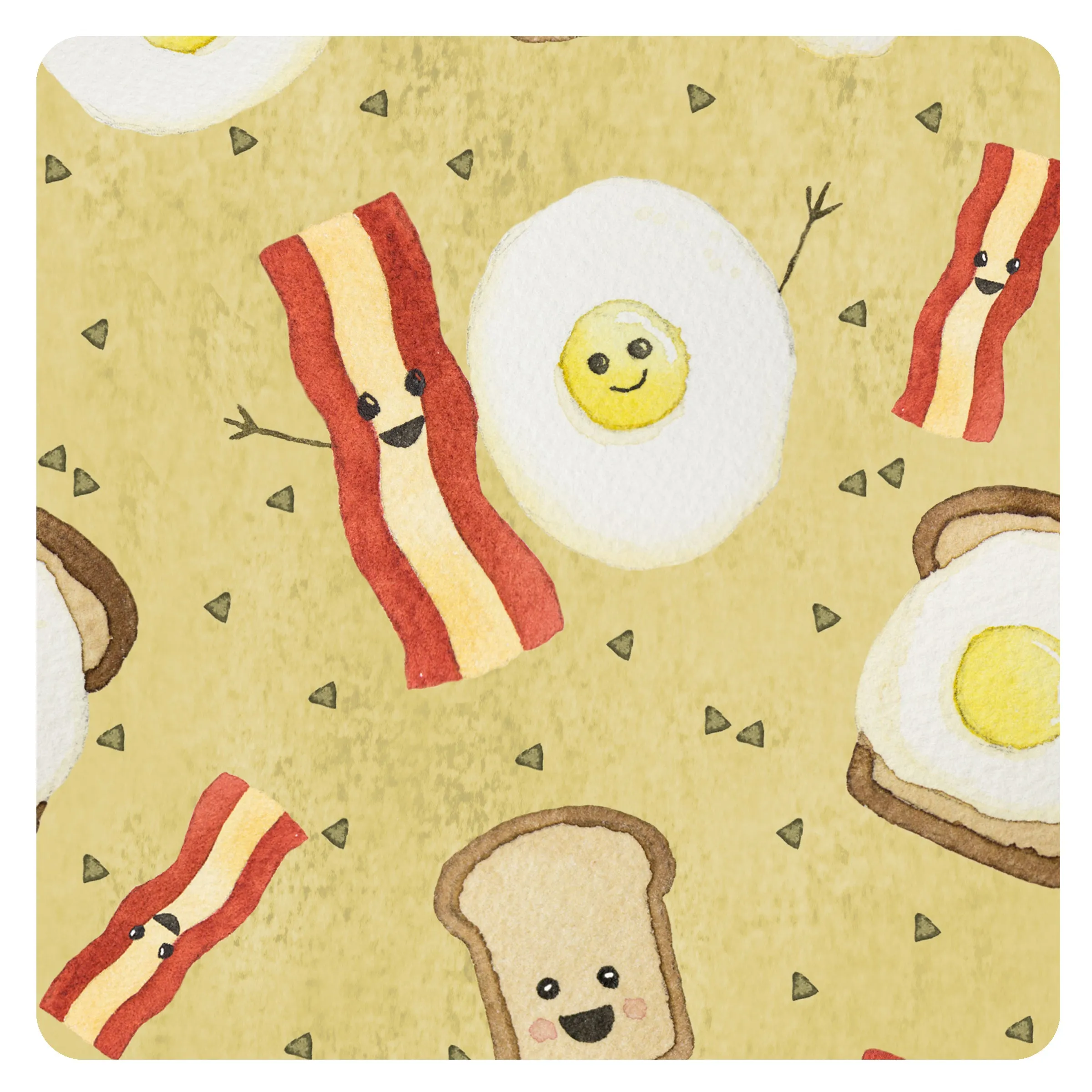 Eggs & Bacon Preschool Bapron (fits 3-5yrs) SALE **PRESCHOOL SIZE ONLY**