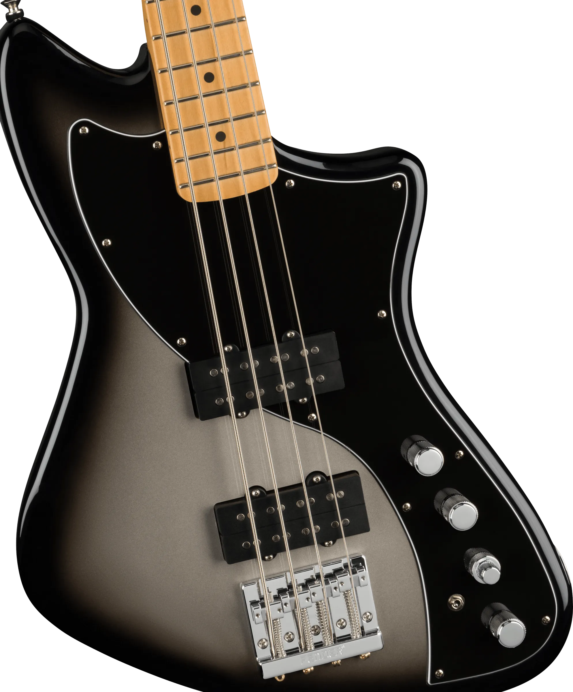 Fender Player Plus Active Meteora Bass - Silverburst