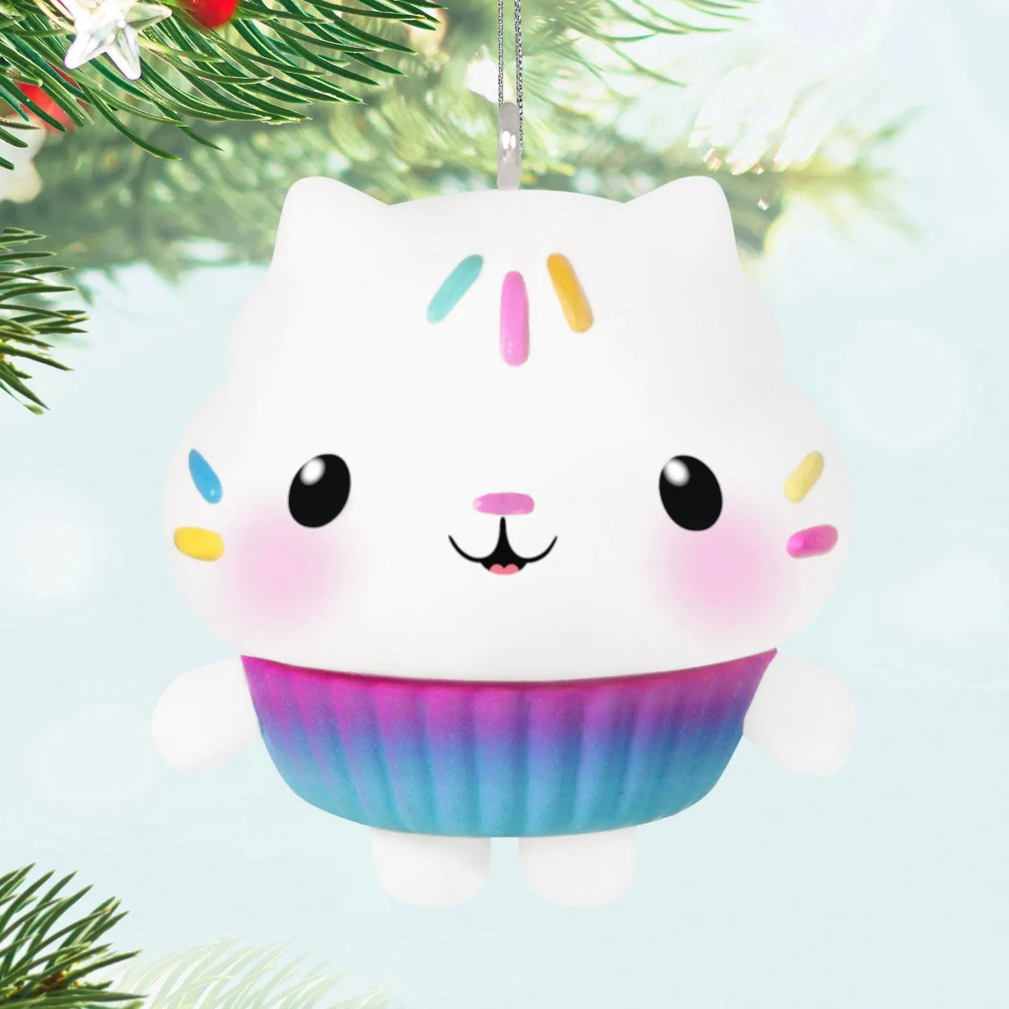 Gabby's Dollhouse Cakey Cat (Miniature) — 2024 Hallmark Keepsake Christmas Ornament