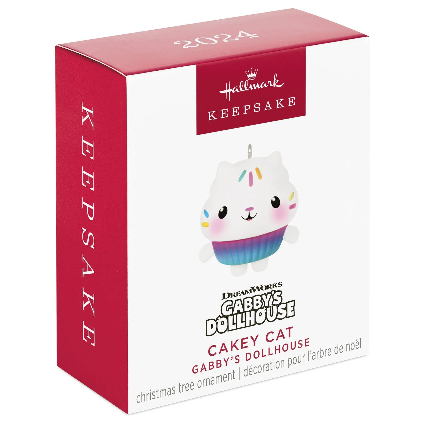 Gabby's Dollhouse Cakey Cat (Miniature) — 2024 Hallmark Keepsake Christmas Ornament