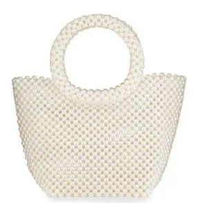 Girls Handbag | Pearl Round Handle Bag | Bari Lynn Accessories
