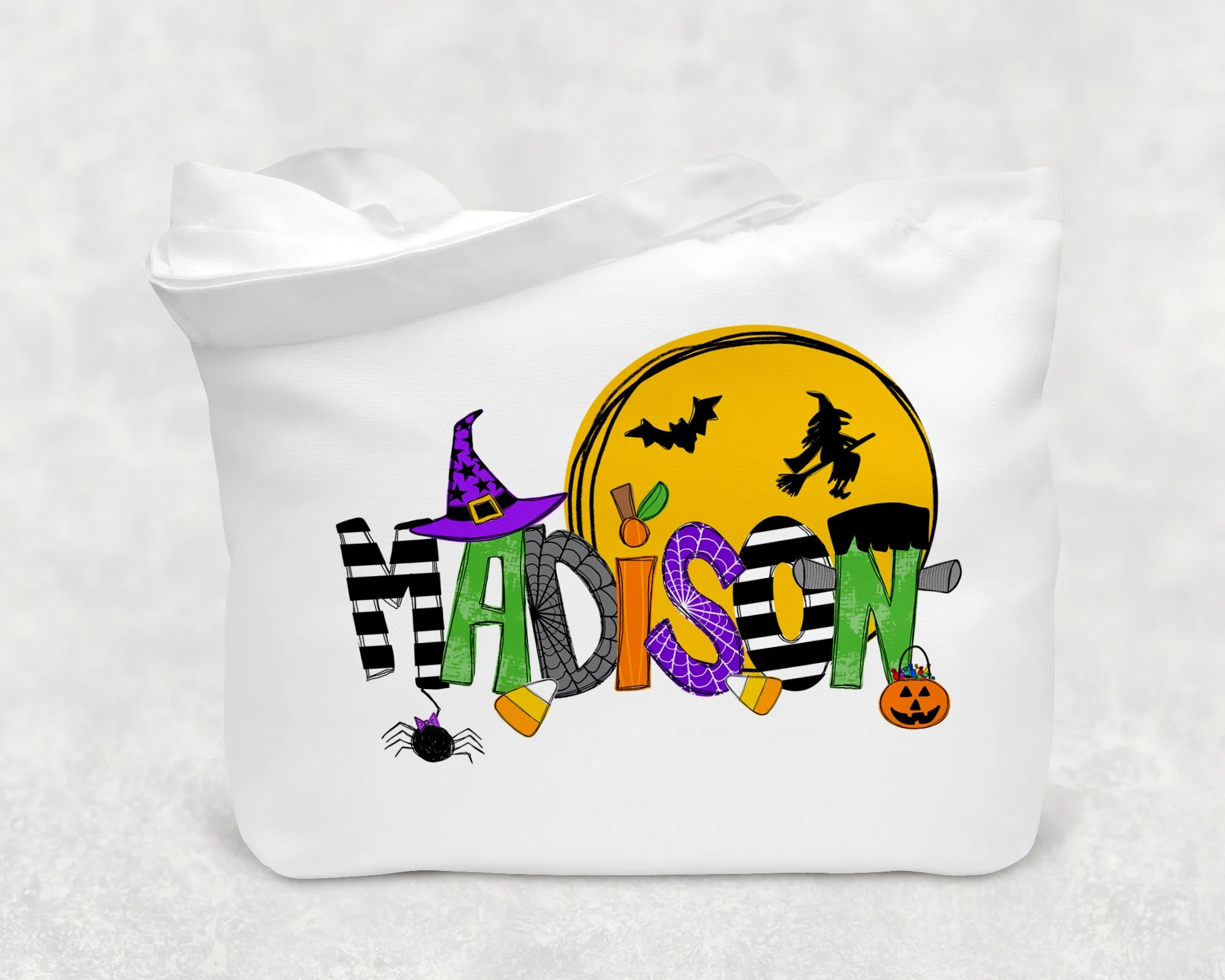 Halloween Trick Or Treat Tote Bag Personalized TOTETRICK0520