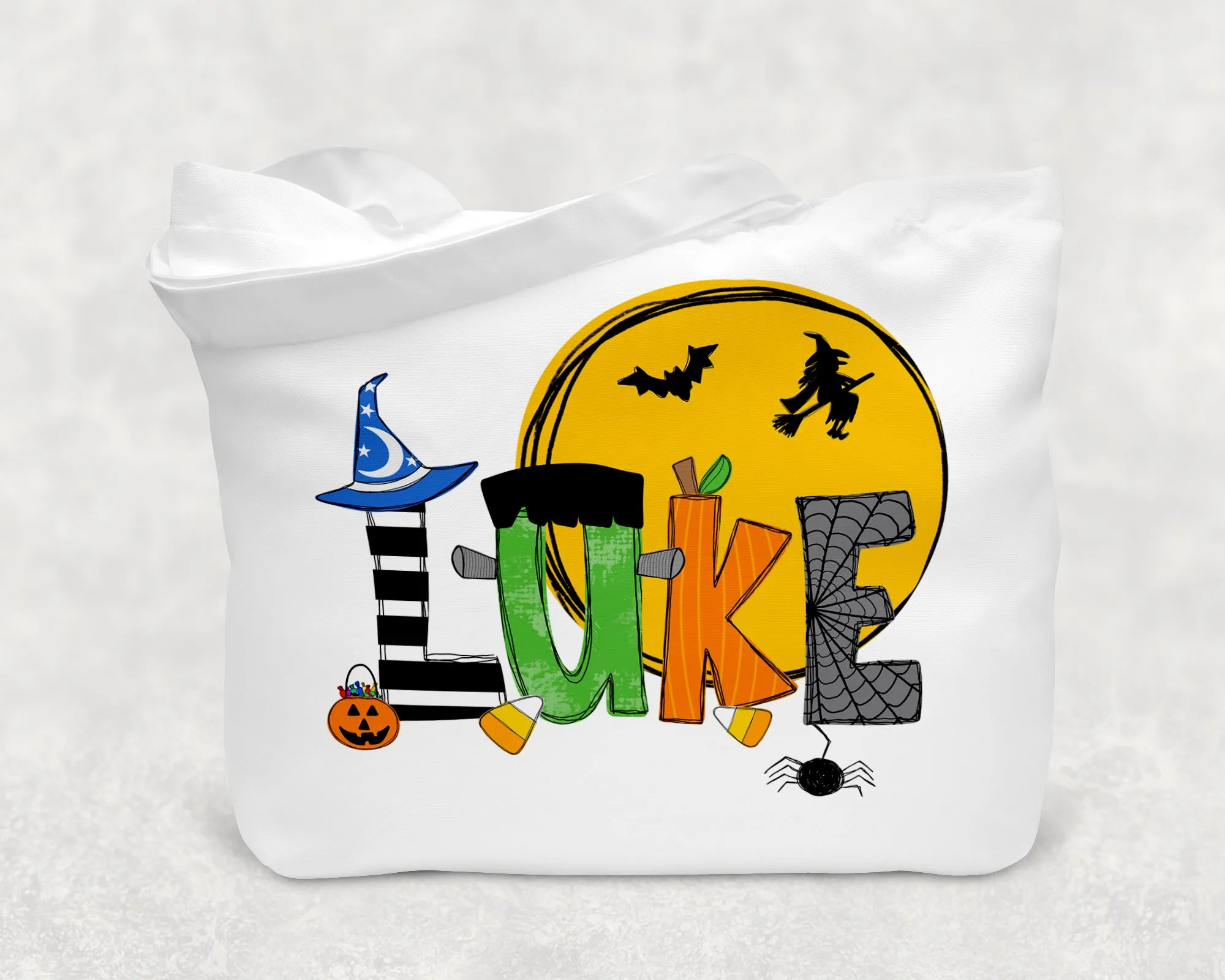 Halloween Trick Or Treat Tote Bag Personalized TOTETRICK0520