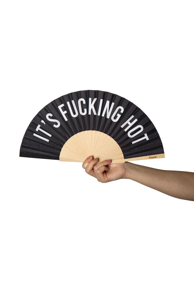 It's Fucking Hot Wooden Fan