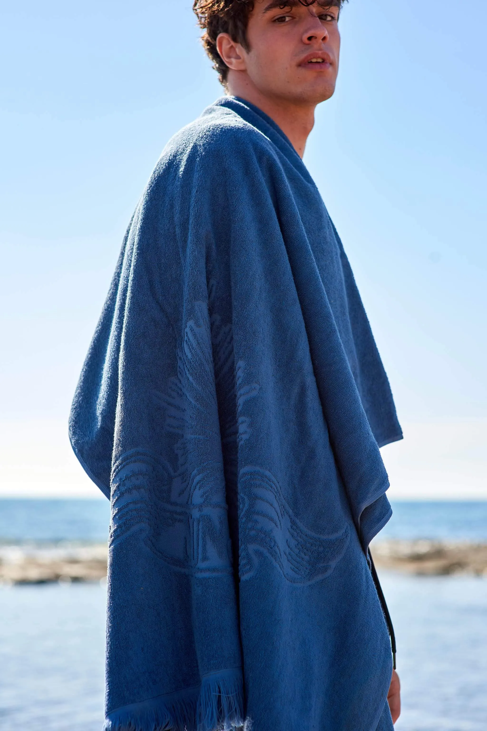 Just Blue | Monochrome Beach Towel