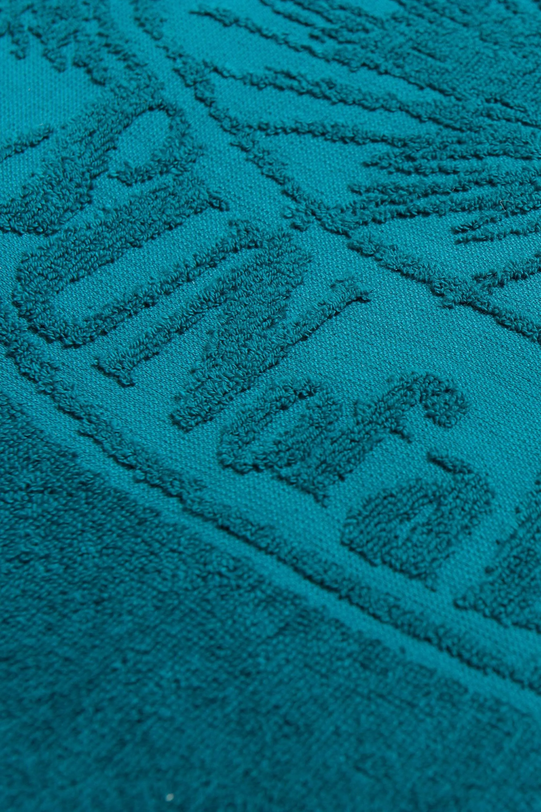 Just Teal | Monochrome Beach Towel