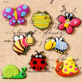 KOPADA 8pcs Baby Magnets,Animal Fridge Magnets for Kids,Cute Insect Magnets
