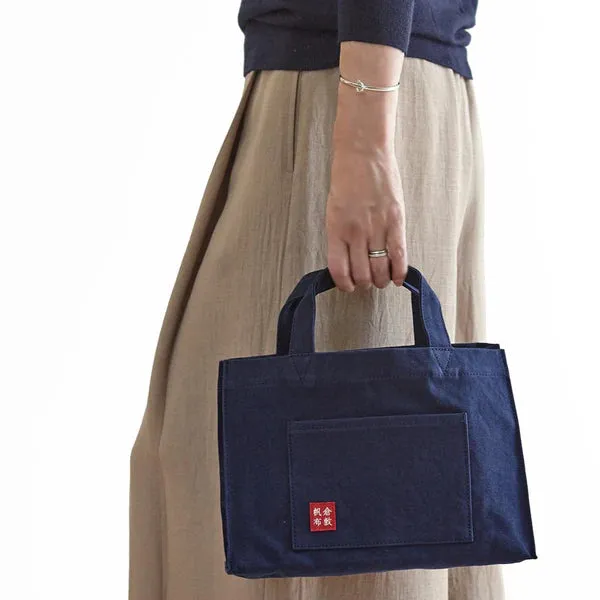 Kurashiki Hampu Canvas Tote Bag - Ecru -
