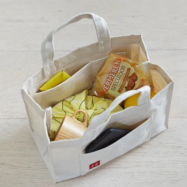 Kurashiki Hampu Canvas Tote Bag - Ecru -