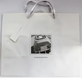 Large Just Married Pearlised Gift Bag