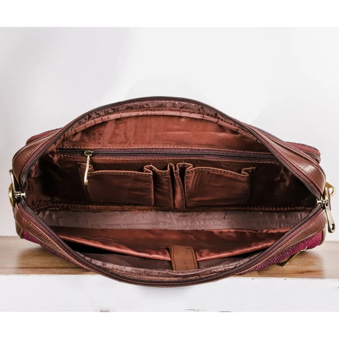 Mughal Garden Print Laptop Bag