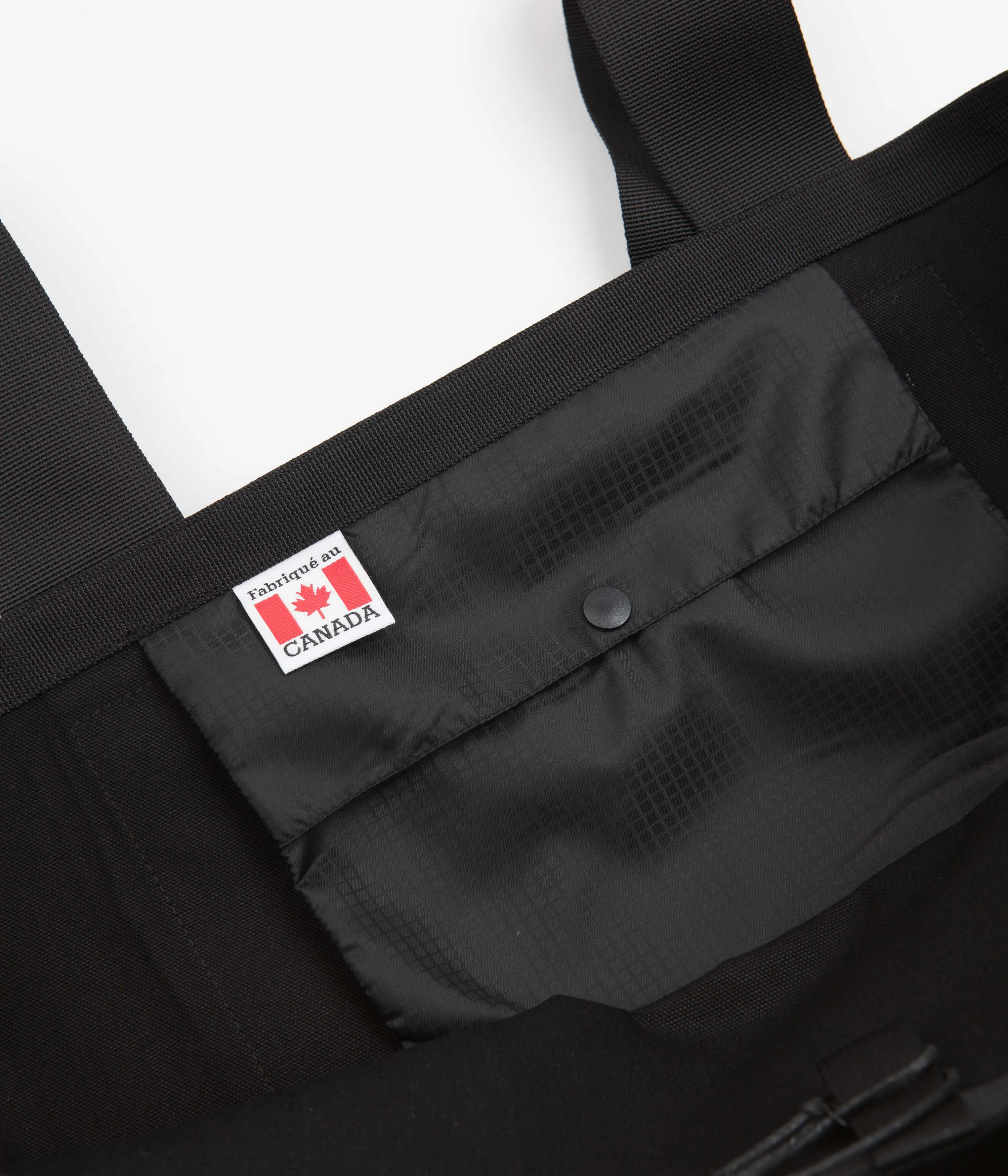 Ostrya Crag Canvas Tote Bag - Black