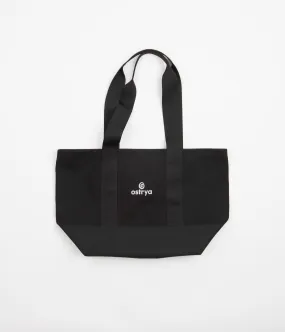 Ostrya Crag Canvas Tote Bag - Black