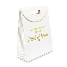 PAPER GIFT BAG WITH HANDLES - FOR MY MAID OF HONOR