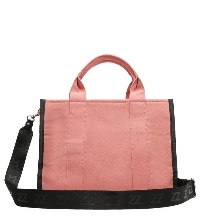 Purse Shopping Rosa Canvas
