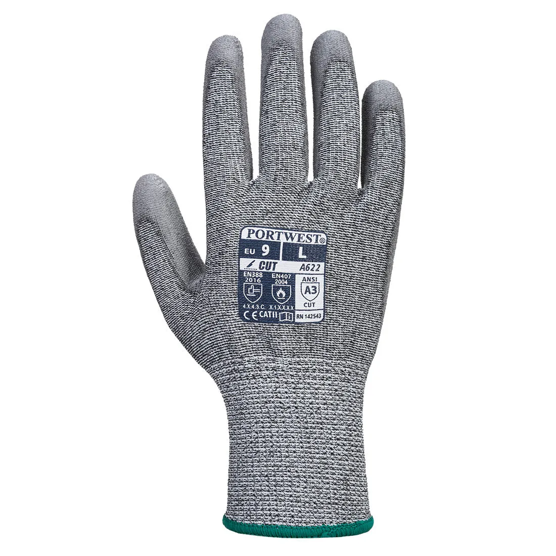 PW A622 - MR Cut PU Palm Glove