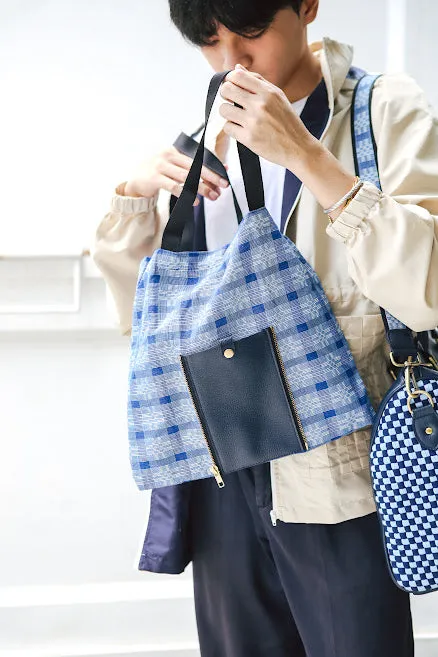 [Ready Today] Duffle Bag Monochrome Navy
